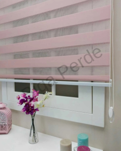 Biga’da çift mekanizmalı zebra perde – tül ve stor bir arada