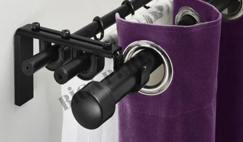 Biga rustik perde montajı